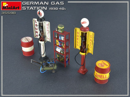 1/35 Mini Art - German Gas Station 1930-40's - 35598