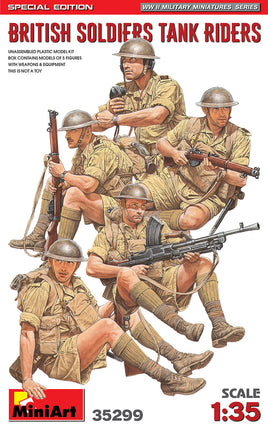1/35 MiniArt British Soldiers Tank Riders 35299