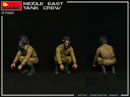 1/35 Mini Art - Middle East Tank Crew 1960-70's - 37061