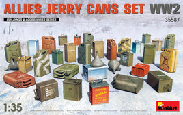 1/35 Mini Art - Allies Jerry Cans Set WWII - 35587 - MPM Hobbies