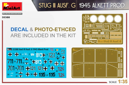 1/35 Mini Art - Stug III Ausf. G 1945 Alkett Prod. - 35388 - MPM Hobbies