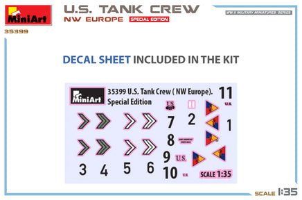 1/35 Mini Art - U.S. Tank Crew NW Europe - 35399