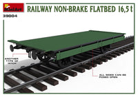 1/35 Mini Art - Railway Non-Brake Flatbed 16.5T - 39004