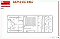 1/35 Mini Art - Bakers w/Bread & Cart - 38074