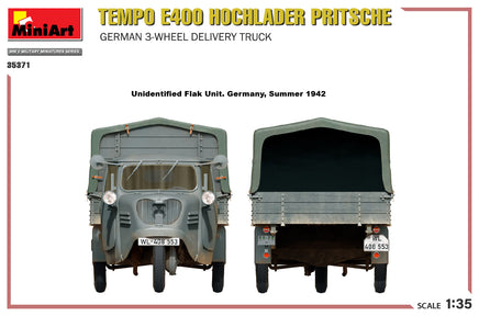 1/35 Mini Art - Tempo E400 Hochlader Pritsche - 35371