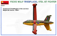 1/35 Mini Art - Focke Wulf Triebflugel VTOL Jet Fighter - 40009