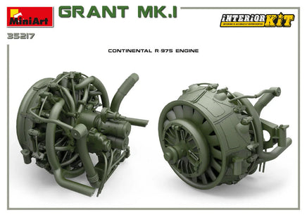 1/35 Mini Art - Grant Mk.I Interior Kit - 35217 - MPM Hobbies