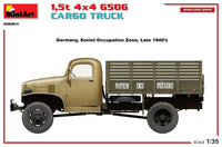 1/35 Mini Art - 1.5T 4×4 G506 Cargo Truck - 38064