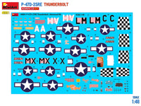 1/48 Mini Art P-47D-25RE Thunderbolt - 48001