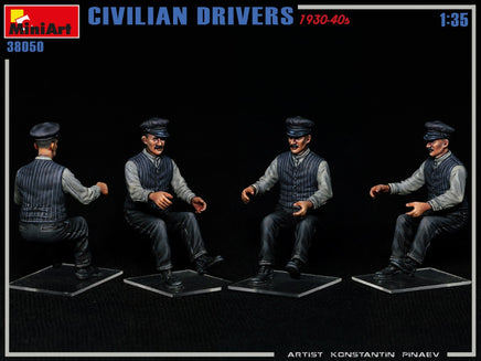 1/35 Mini Art - Civilian Drivers 1930-40s - 38050