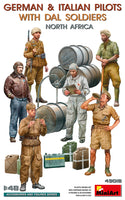 1/48 MiniArt German & Italian Pilots with Dal Soldiers - North Africa 49018