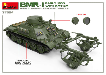 1/35 Mini Art BMR-1 Early Mod with KMT-5M - 37034