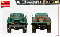 1/35 Mini Art - U.S. 1.5T 4×4 G506 Flatbed Truck - 38056