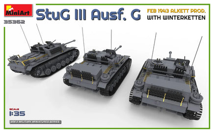 1/35 Mini Art - StuG III Ausf. G Feb 1943 - 35362 - MPM Hobbies