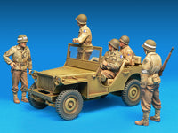 1/35 Mini Art - U.S. Jeep Crew & MPs. - 35308
