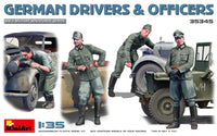 1/35 Mini Art - German Drivers & Officers - 35345