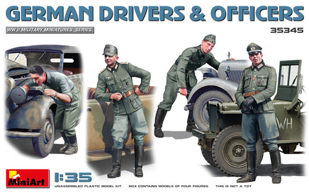 1/35 Mini Art - German Drivers & Officers - 35345