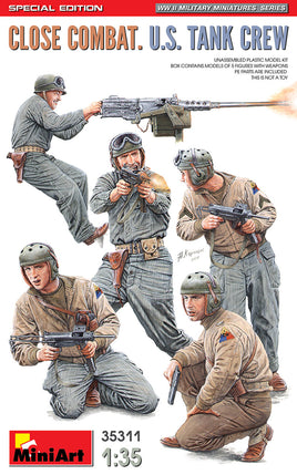 1/35 Mini Art - Close Combat U.S. Tank Crew - 35311