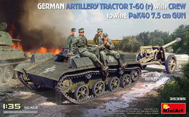 1/35 Mini Art - German Artillery Tractor T-60 (r) & Crew - 35395