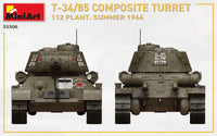 1/35 Mini Art - T-34/85 Composite Turret 112 Plant Summer 1944 - 35306
