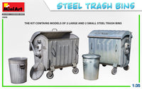 1/35 Mini Art - Steel Trash Bins - 35636