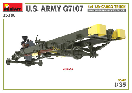 1/35 Mini Art - U.S. Army G7107 4x4 1.5T Cargo Truck - 35380