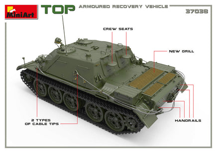 1/35 Mini Art - Top Armoured Recovery Vehicle - 37038