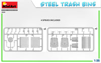 1/35 Mini Art - Steel Trash Bins - 35636