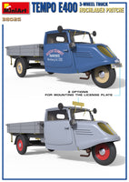 1/35 Mini Art - Tempo E400 Hochlader Pritsche 3-Wheel Truck - 38025