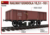 1/35 Mini Art - Railway Gondola 16.5-18T - 35296