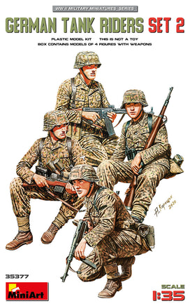 1/35 Mini Art - German Tank Riders Set 2 - 35377