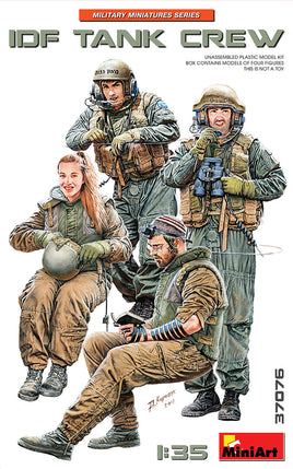 1/35 Mini Art - IDF Tank Crew - 37076