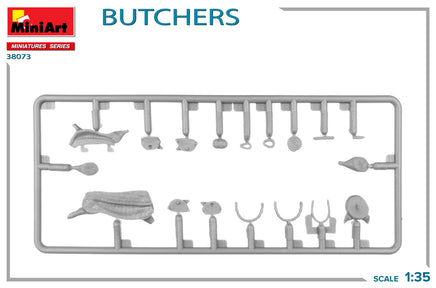 1/35 Mini Art - Butchers w/Meat - 38073