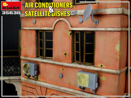1/35 Mini Art - Air Conditioners & Satellite Dishes - 35638