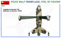 1/35 Mini Art - Focke Wulf Triebflugel VTOL Jet Fighter - 40009