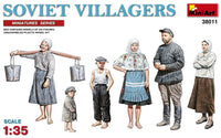 1/35 Mini Art Soviet Villagers - 38011