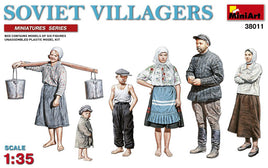 1/35 Mini Art Soviet Villagers - 38011