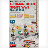 1/35 Mini Art - German Road Signs WWII (France 1944) - 35600