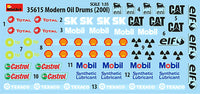 1/35 Mini Art - Modern Oil Drums 200L - 35615
