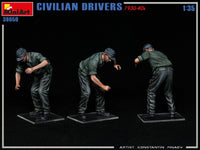 1/35 Mini Art - Civilian Drivers 1930-40s - 38050