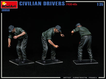 1/35 Mini Art - Civilian Drivers 1930-40s - 38050