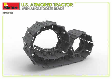 1/35 Mini Art - U.S. Armored Tractor with Angle Dozer Blade - 35291