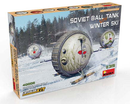 1/35 Mini Art - Soviet Ball Tank w/ Winter Ski - 40008