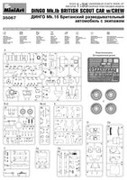 1/35 Mini Art - DINGO Mk.1B British Scout Car with Crew - 35067 - MPM Hobbies