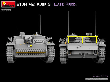1/35 Mini Art - StuH 42 Ausf. G Late Prod - 35355