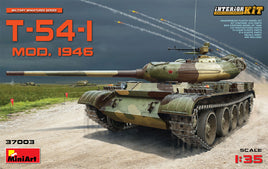 1/35 Mini Art - T-54-1 Soviet Medium Tank Interior Kit - 37003