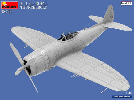1/48 Mini Art P-47D-30RE Thunderbolt Basic Kit - 48023