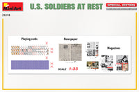 1/35 Mini Art - U.S. Soldiers At Rest - 35318