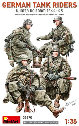1/35 Mini Art - German Tank Riders Winter Uniform 1944-45 - 35370