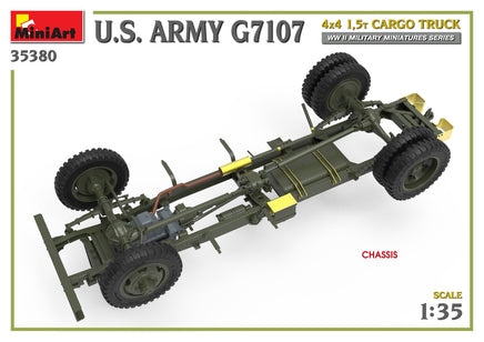 1/35 Mini Art - U.S. Army G7107 4x4 1.5T Cargo Truck - 35380